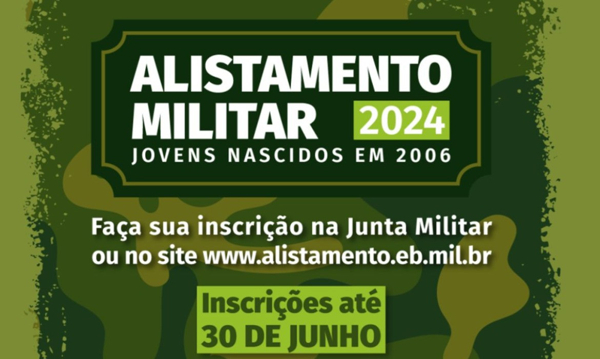 Alistamento Militar deve ser feito até o dia 30 de junho