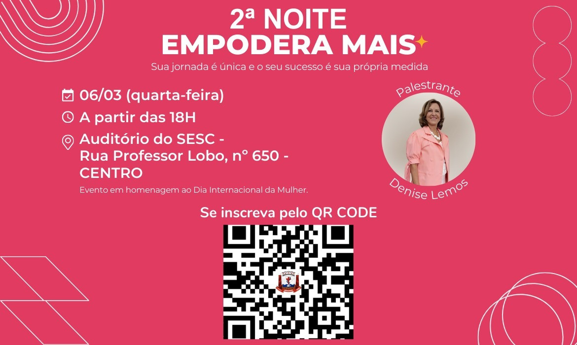 Prefeitura promove evento sobre empoderamento feminino em Aracruz