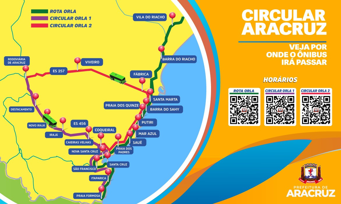 Prefeitura amplia horários de ônibus em novos circulares