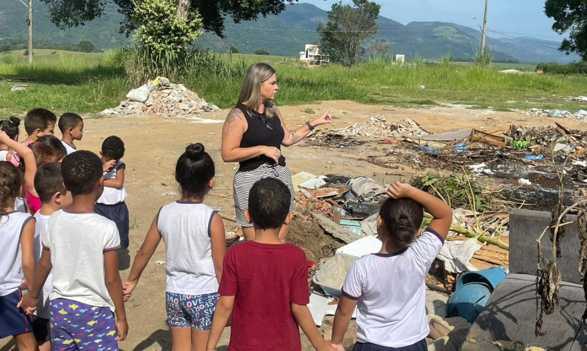 Escolas  de Educação Infantil estimulam crianças com ações de sensibilização e combate à dengue