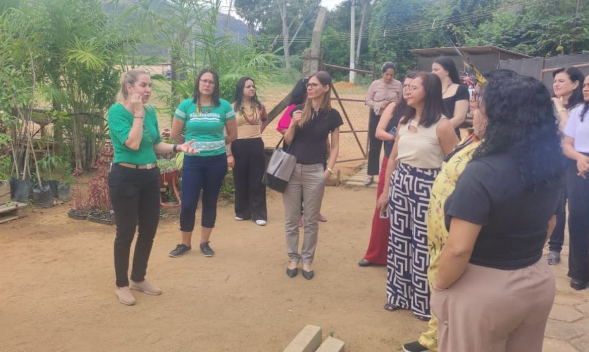 Prêmio Escola que Colabora (PEC): Município de Aracruz realiza visita técnica formativa presencial em Afonso Cláudio