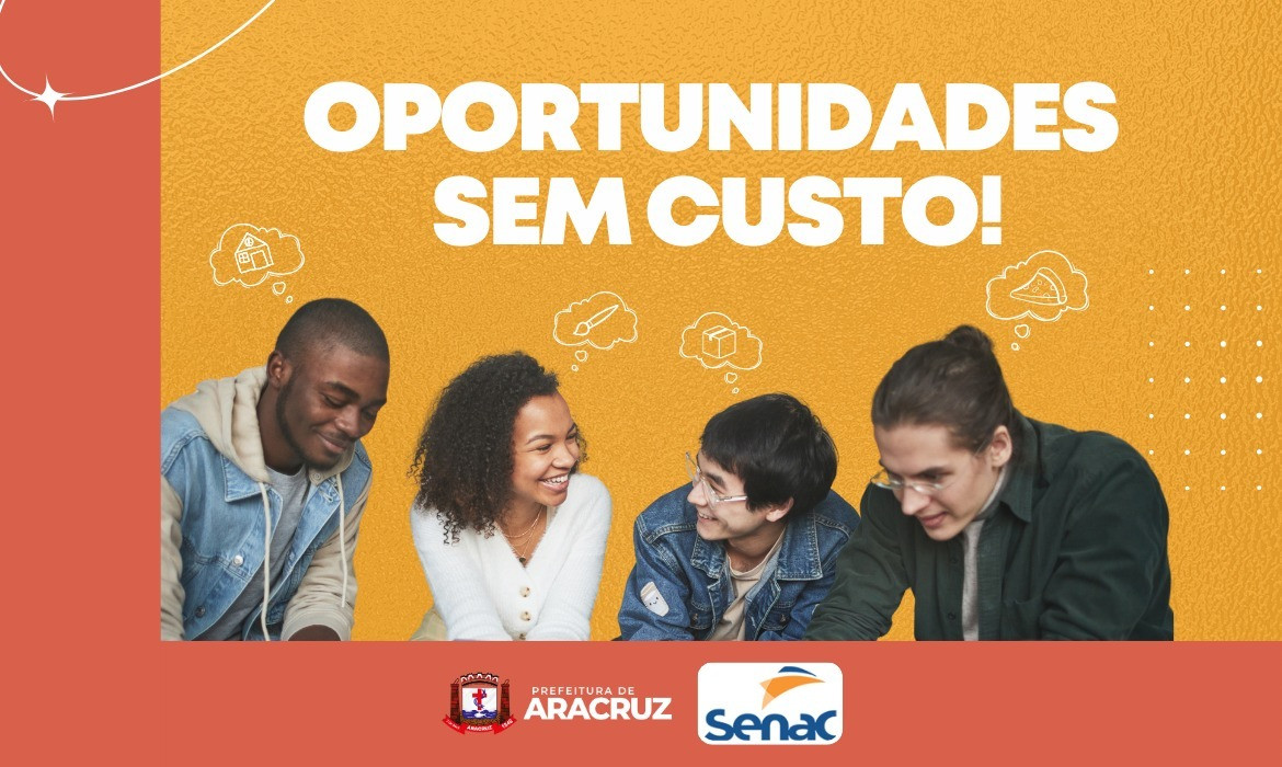 Secretaria de Assistência Social abre inscrições para cursos profissionalizantes gratuitos