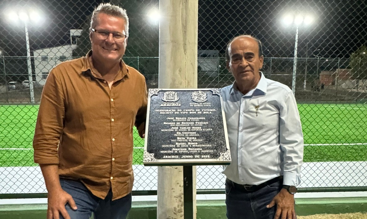 Prefeitura entrega equipamentos esportivos e infraestrutura de ruas