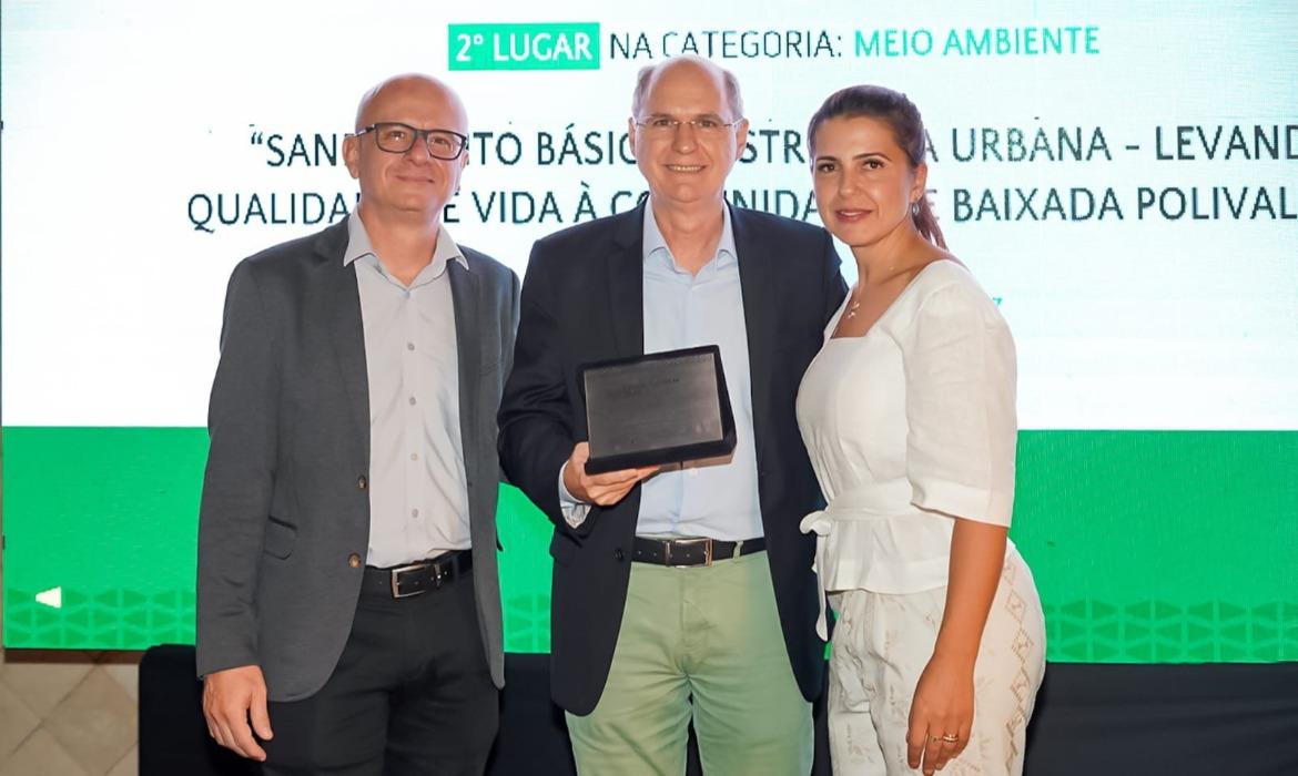 Aracruz é premiada com projeto de Saneamento Básico e Infraestrutura Urbana