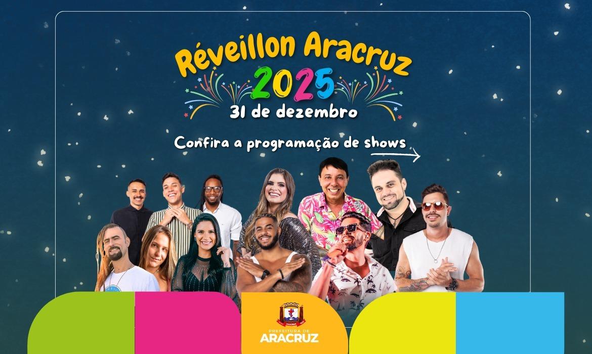 Réveillon Aracruz: shows regionais e queima de fogos vão celebrar a chegada de 2025