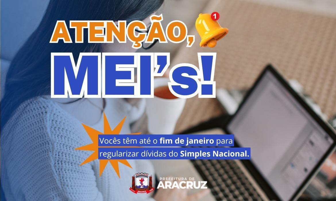 Atenção a regularização MEIs e MPEs