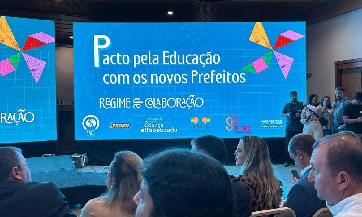 Secretaria de Educação participou do Pacto pela Educação