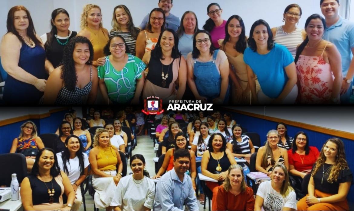 Prefeitura de Aracruz dá início às formações continuadas a professores, equipes pedagógicas e psicossociais em 2025