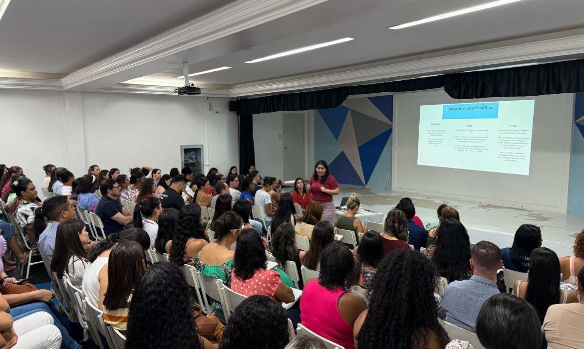 Primeira Reunião Geral do Programa Saúde na Escola (PSE) em 2025 discute a verificação do cartão vacinal e o combate às arboviroses