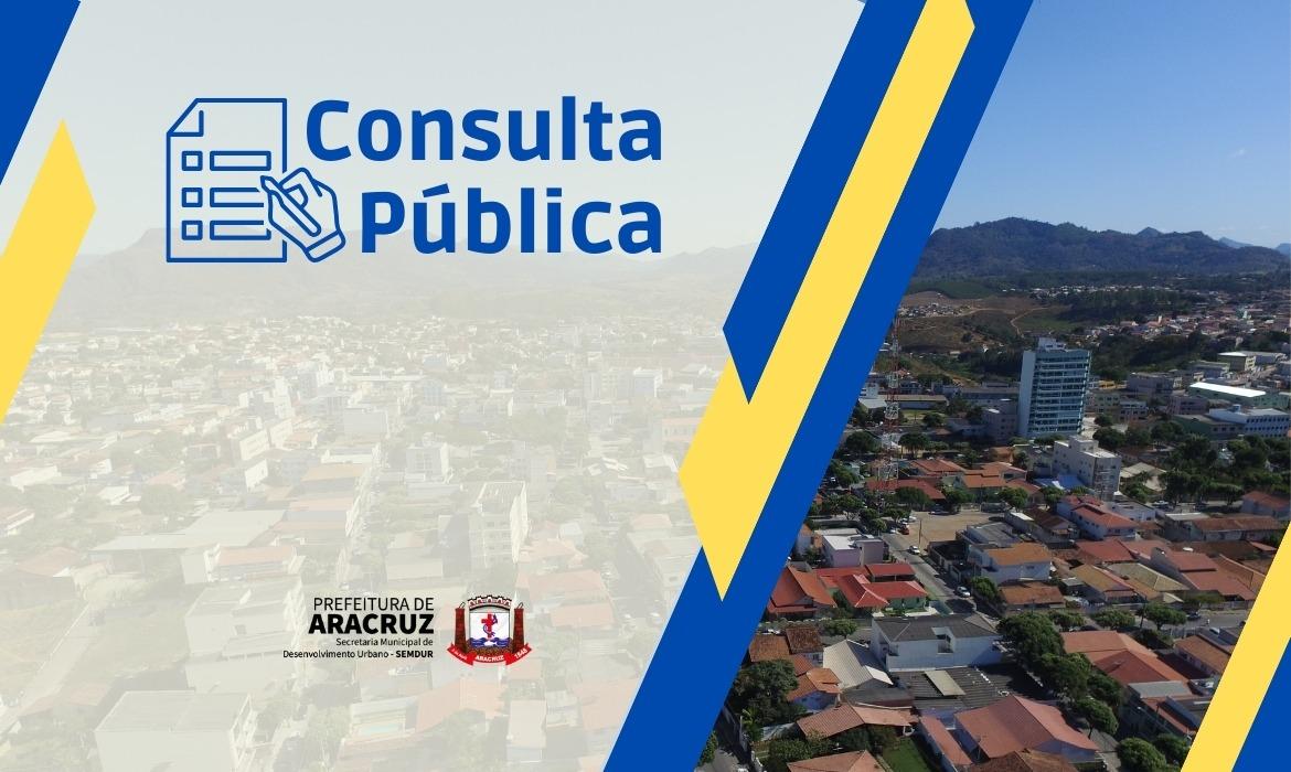 Consulta Pública: Estudo de Expansão Urbana