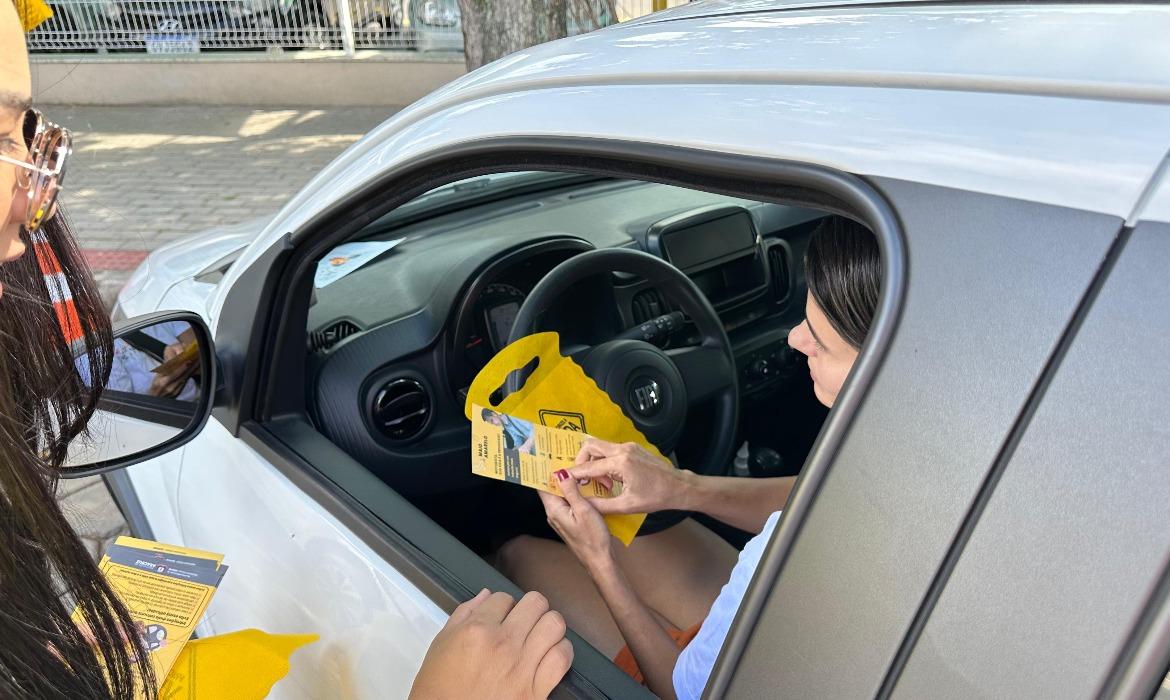 Prefeitura realiza ações de conscientização Maio Amarelo
