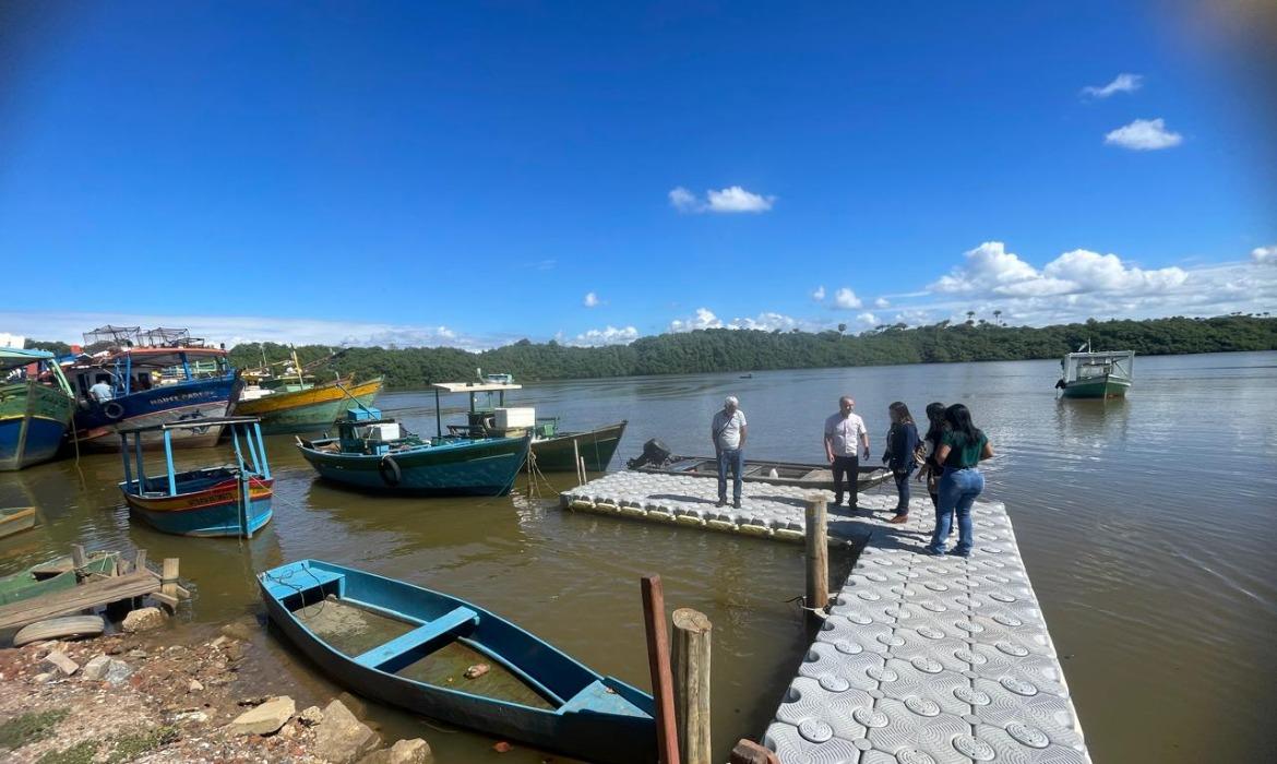 Secretaria de Agricultura, Pecuária e Pesca visita o município do Sul para visita técnica de piscicultura