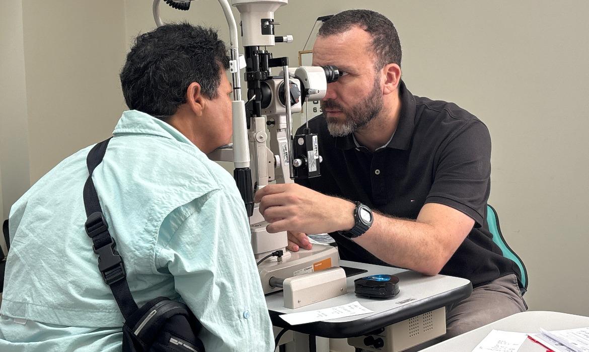 Prefeitura realizou mutirão de consultas oftalmológicas e reumatológicas no último sábado (10)