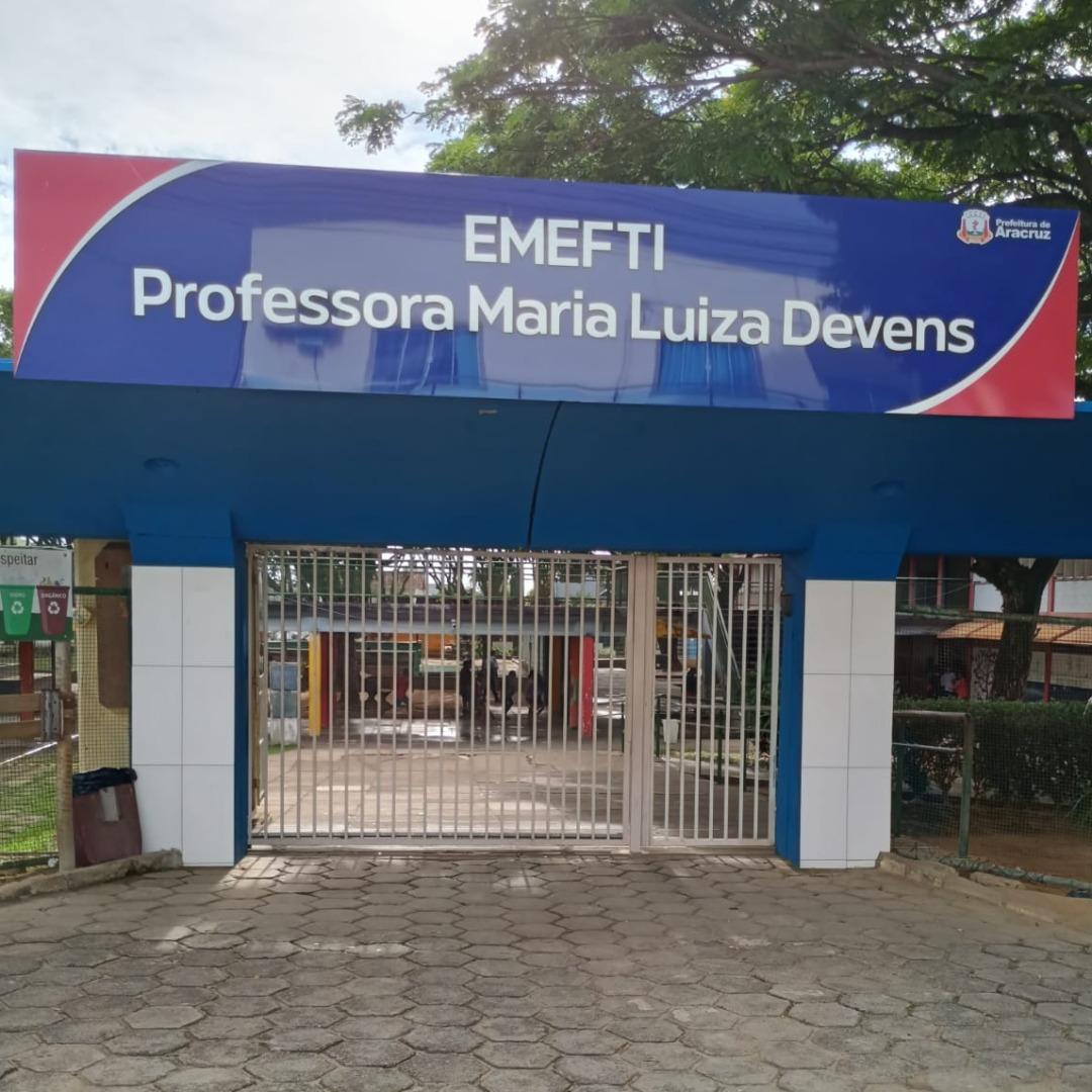 Capa do Curso de EMEFTI Professora Maria Luiza Devens
