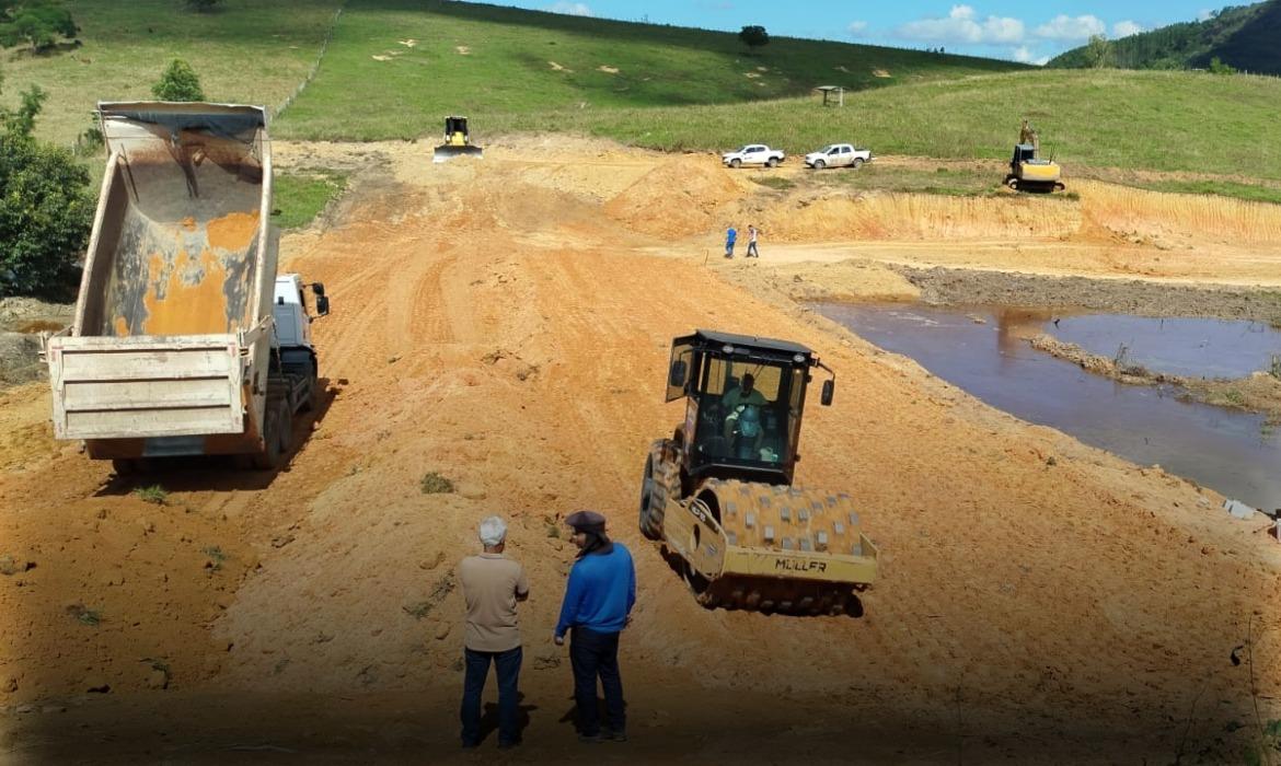 Agricultura: construção de pequenas barragens reforçam a segurança hídrica no meio rural