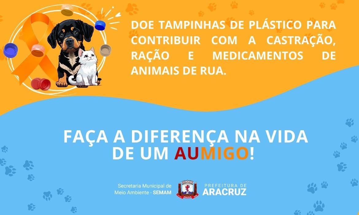 Secretaria de Meio Ambiente lança projeto "Tampinhas do Bem"