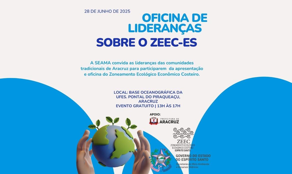 Aracruz convida lideranças das comunidades tradicionais para participar de oficina sobre planejamento sustentável