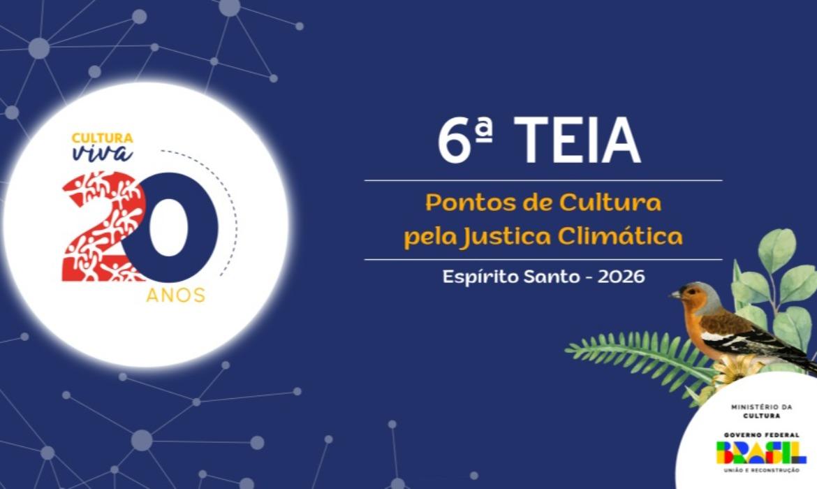 Aracruz é escolhida para sediar a 6ª edição TEIA Cultural, evento realizado pelo Ministério da Cultura