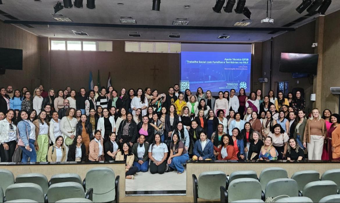 Profissionais de Unidades Socioassistenciais Participam de Ação de Apoio Técnico ao Trabalho Social com Famílias