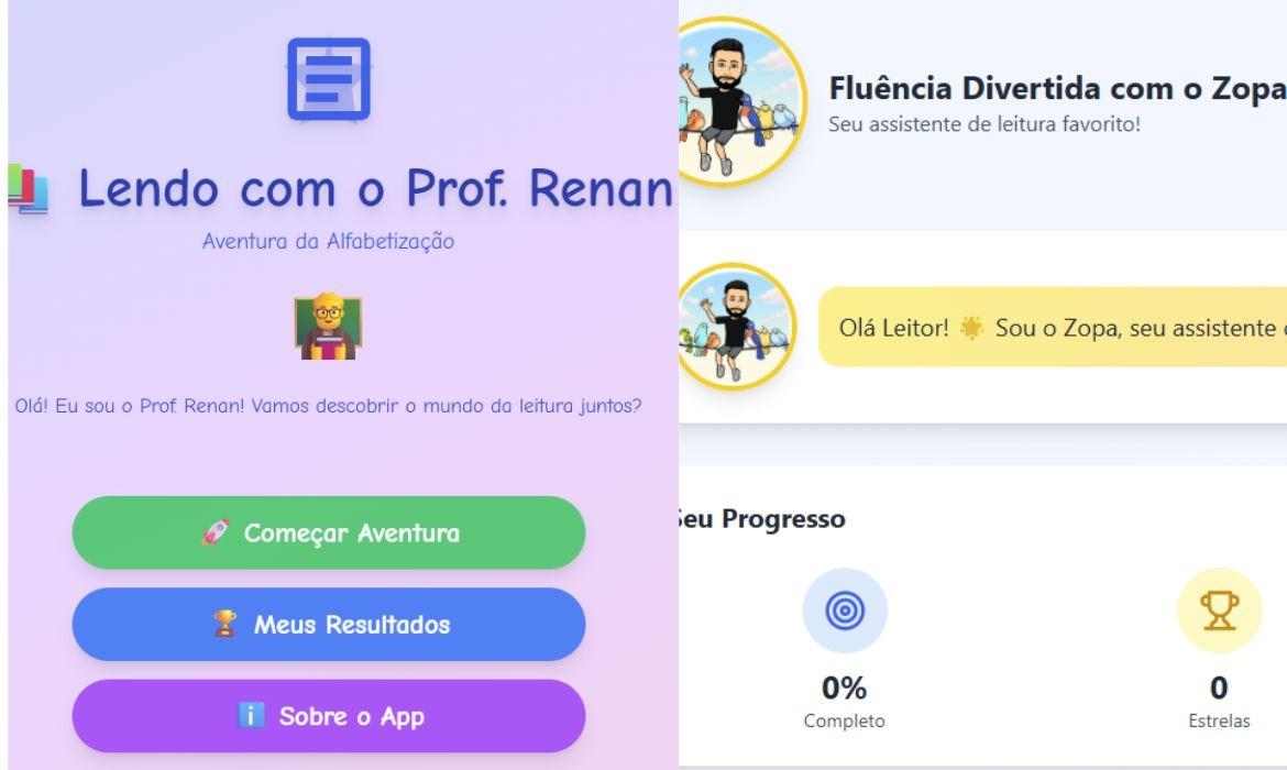 Gestores escolares lançam aplicativos inovadores para estimular a fluência leitora - A Secretaria de Educação (Semed) lançou o “Fluência Divertida com o Zopa” e o “Desenvolvendo a leitura”, dois aplicativos (APP´s) considerados inovadores que foram criados para transformar a aprendizagem da leitura em uma jornada envolvente, lúdica e eficiente para todas as crianças da Rede Municipal de Ensino.
