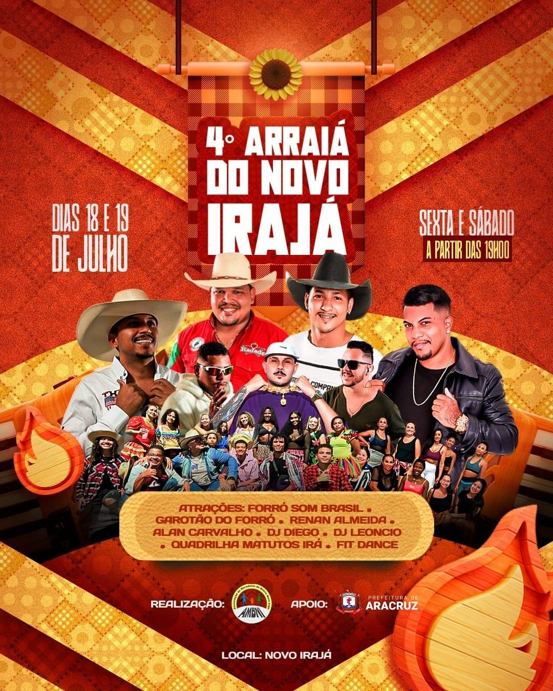 Capa 4º Arraiá do Novo Irajá