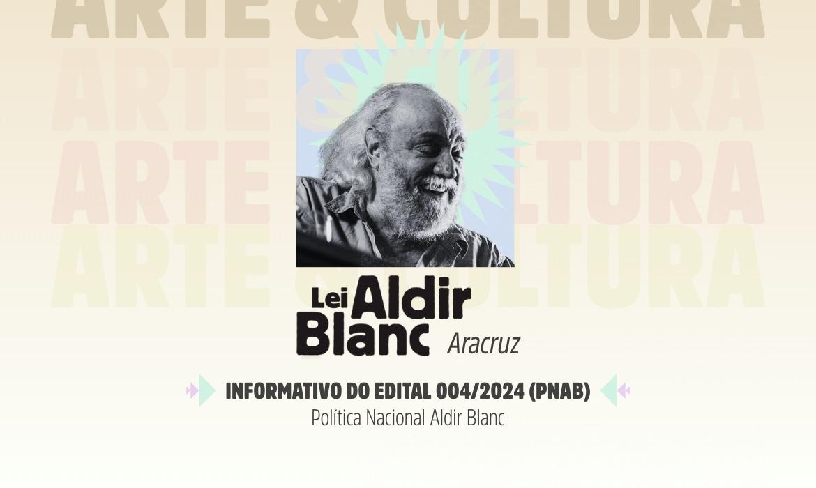 Informativo edital 004/2024 - Aldir Blanc