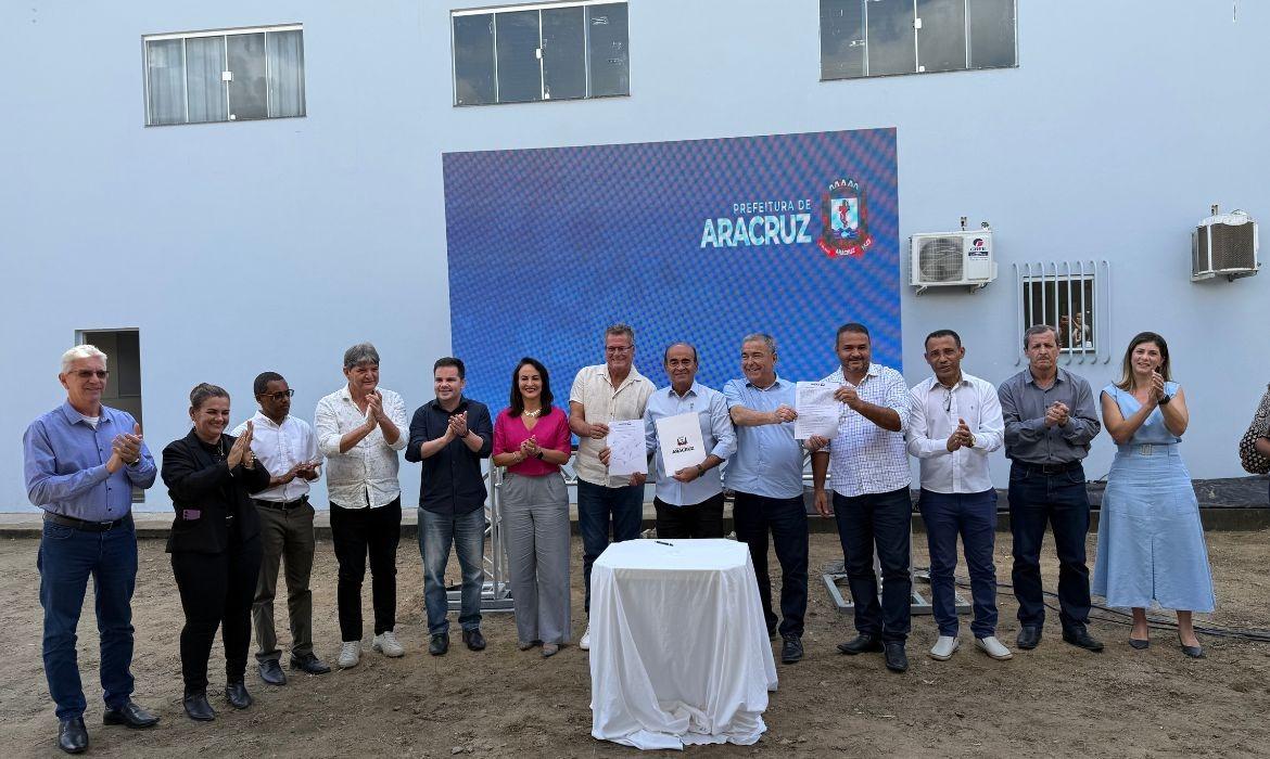 Prefeitura de Aracruz assina decreto de Regularização fundiária do Centro Empresarial Guilherme Devens