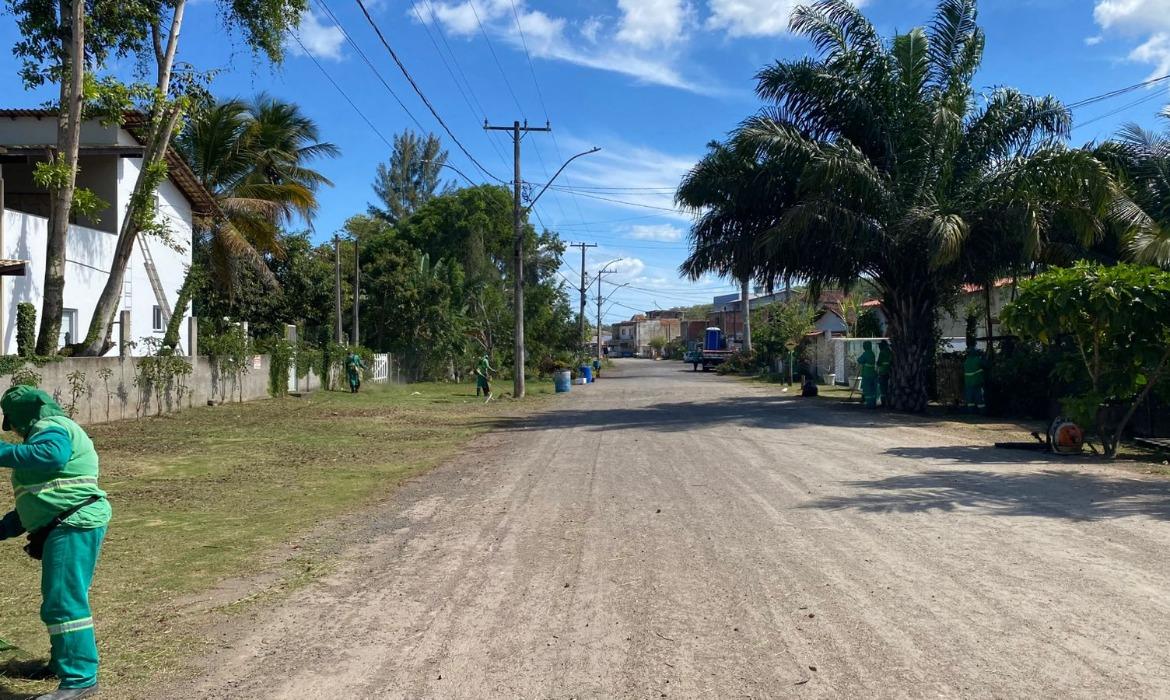 Cronograma de limpeza urbana se intensifica no município