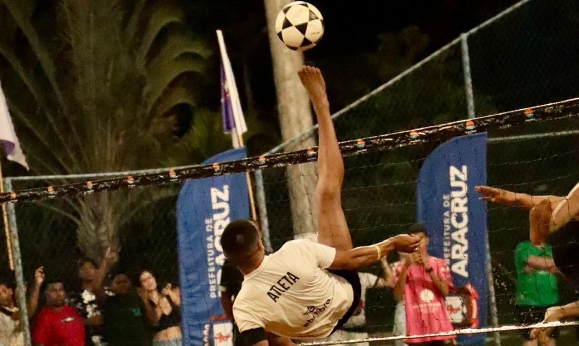 1ª etapa do Campeonato Indígena de Futevôlei acontece neste final de semana