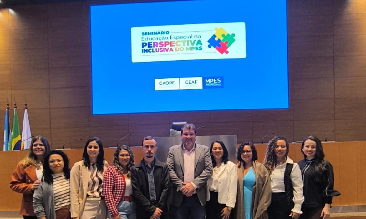 Seminário debate a Educação Especial na perspectiva inclusiva no Ministério Público do Espírito Santo