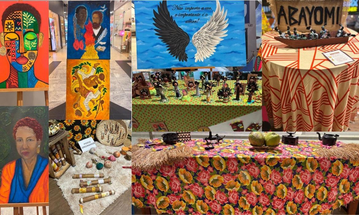 Projeto Comunidade de Leitores: exposição ressalta a beleza e a importância das relações étnico-raciais de Aracruz