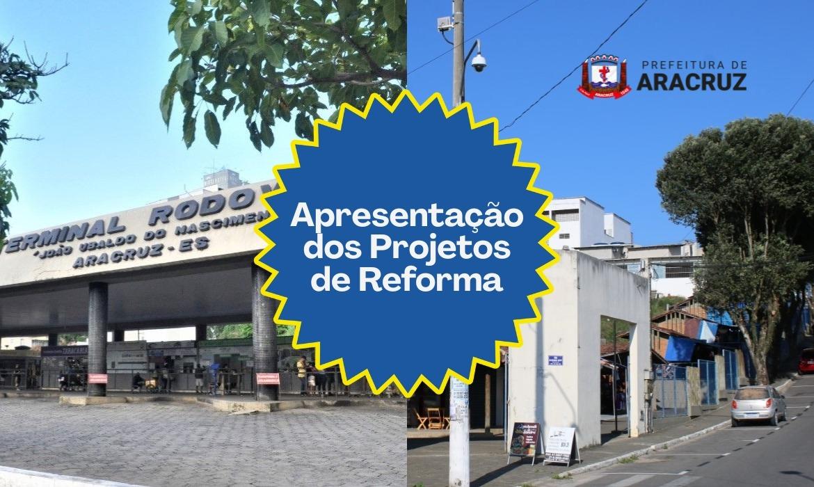 Prefeitura apresenta projetos de modernização da Rodoviária e do Shopping Popular