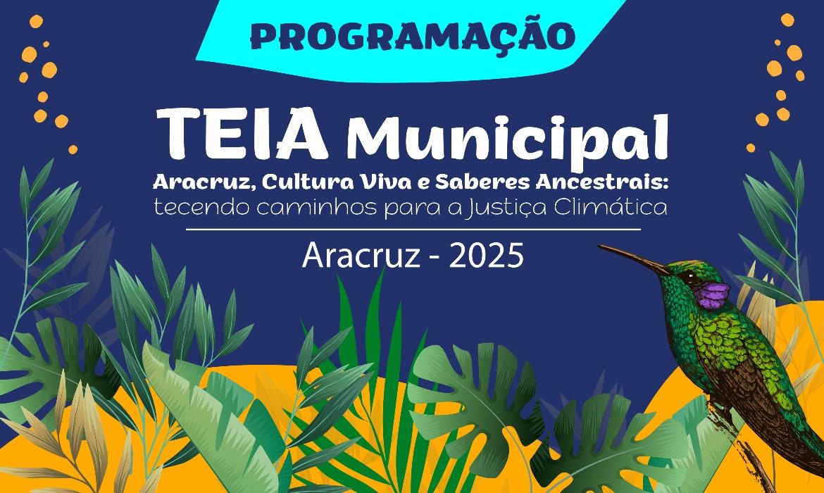 Teia Municipal promove grande encontro da cultura de Aracruz nesta sexta-feira (31)