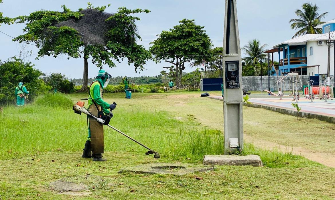 Limpeza urbana é intensificada pela secretaria de Serviços Urbanos