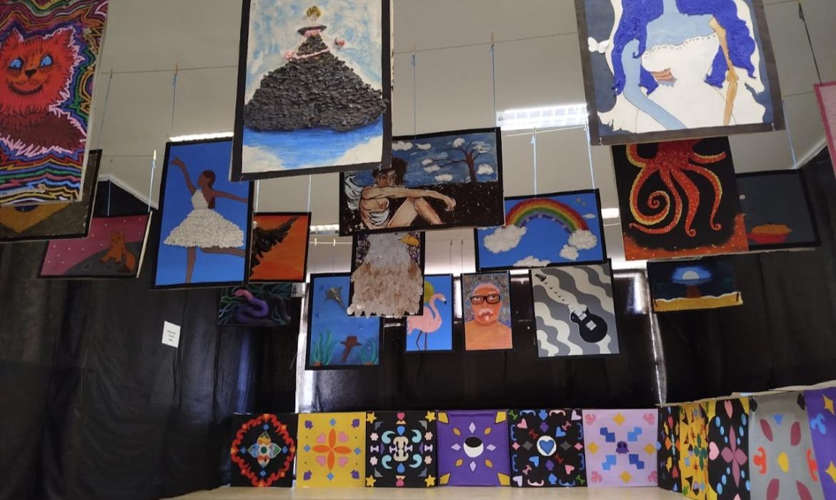 Escola "Placidino Passos" convida demais escolas para prestigiar a Exposição Artística dos estudantes dos 9º anos