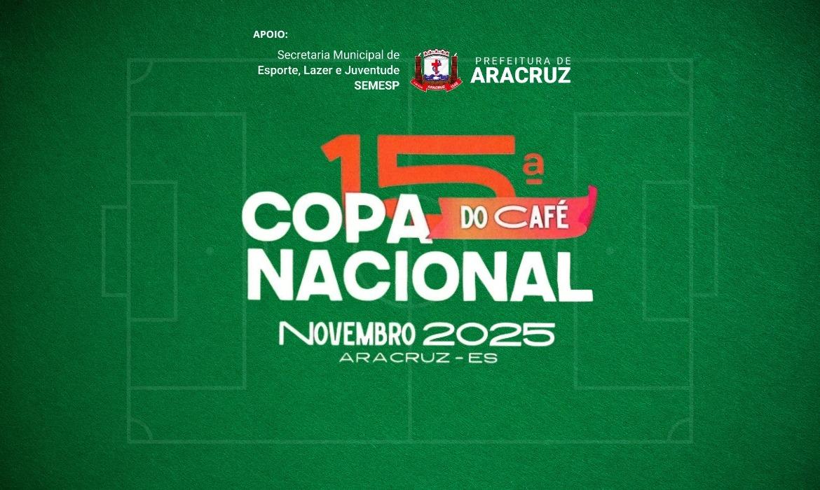 15ª Copa Nacional do Café de Futsal começa nesta quinta-feira (20)