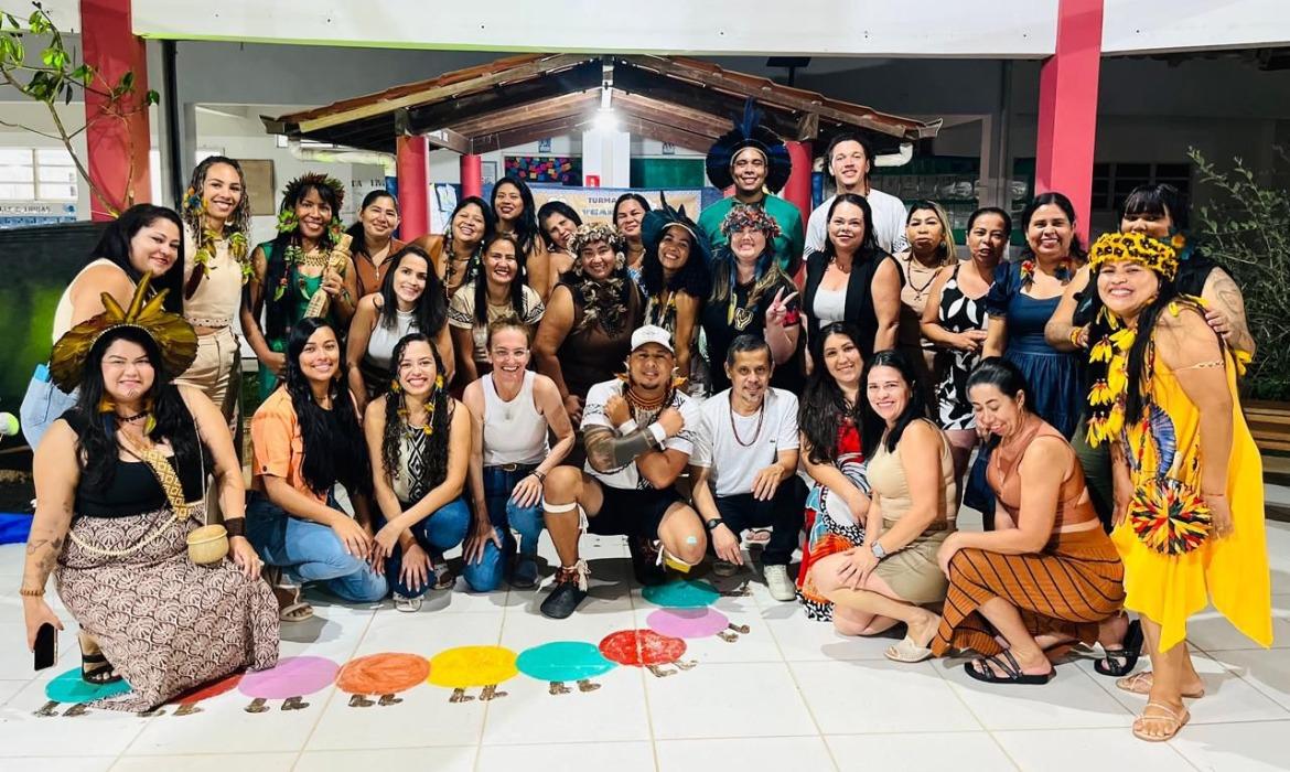 Comunidade de Leitores contempla o rio Piraquê-Açu como território de memória, vida e ancestralidade dos povos originários