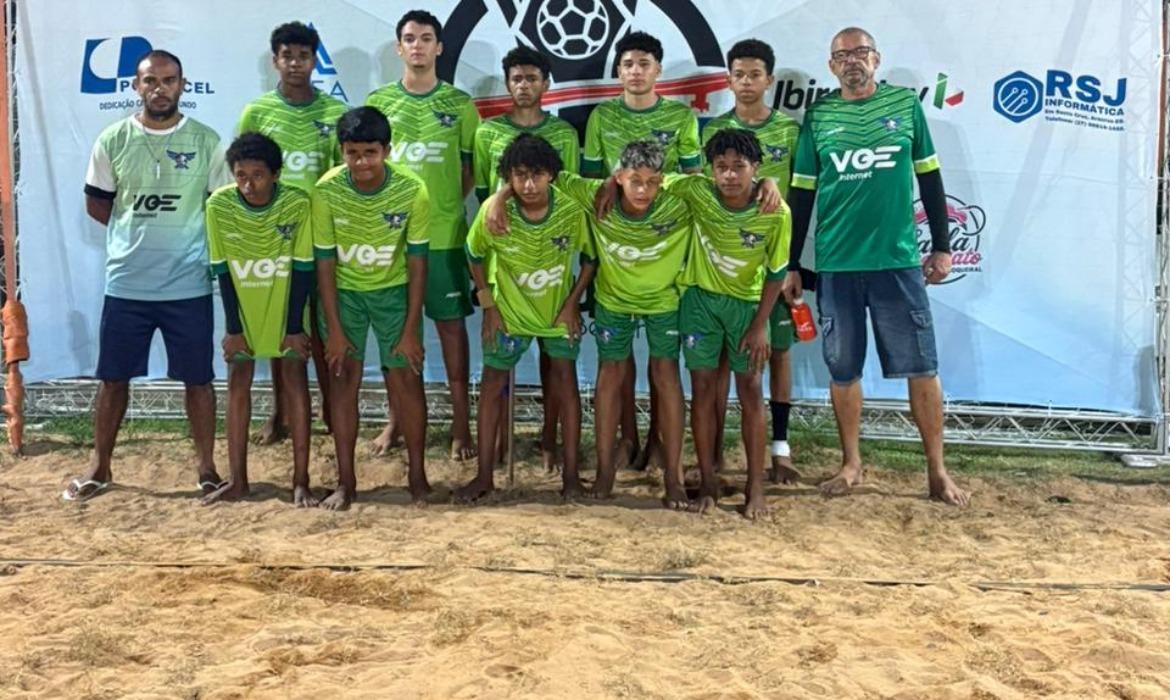 Santa Cruz recebe jovens na 2ª Copinha Piraquê-Açu de Beach Soccer