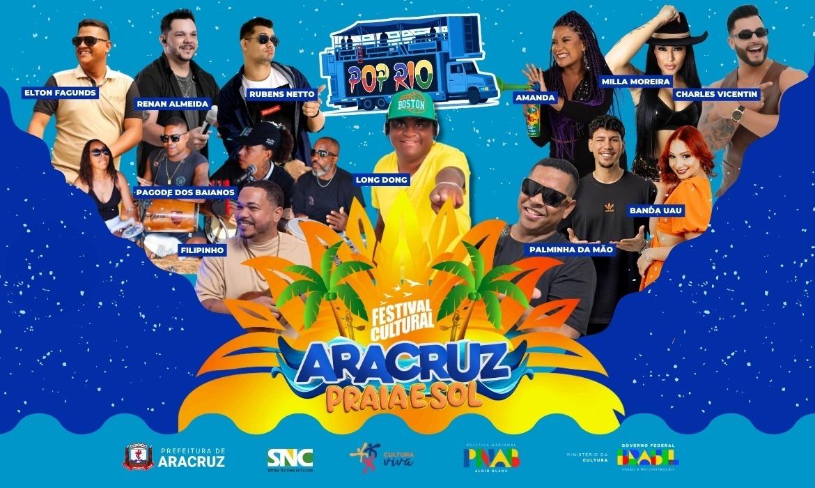 Programação de verão anima praias de Aracruz neste final de semana