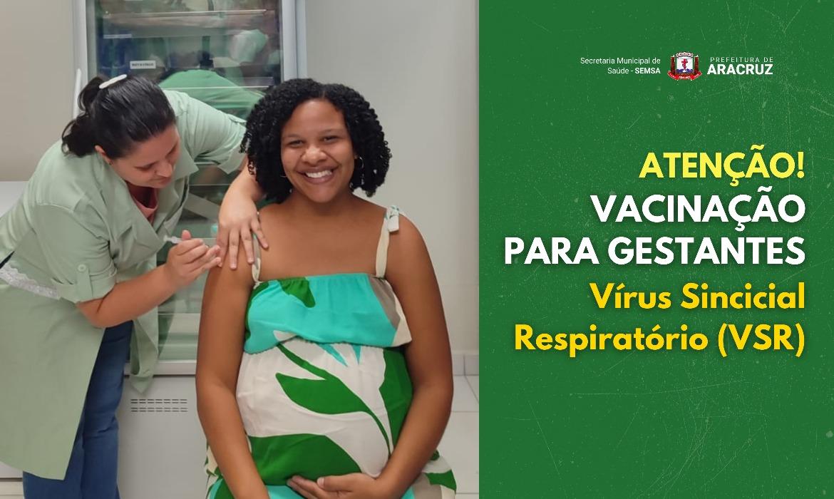 Saúde alerta que adesão à vacina contra o Vírus Sincicial Respiratório entre gestantes ainda é baixa