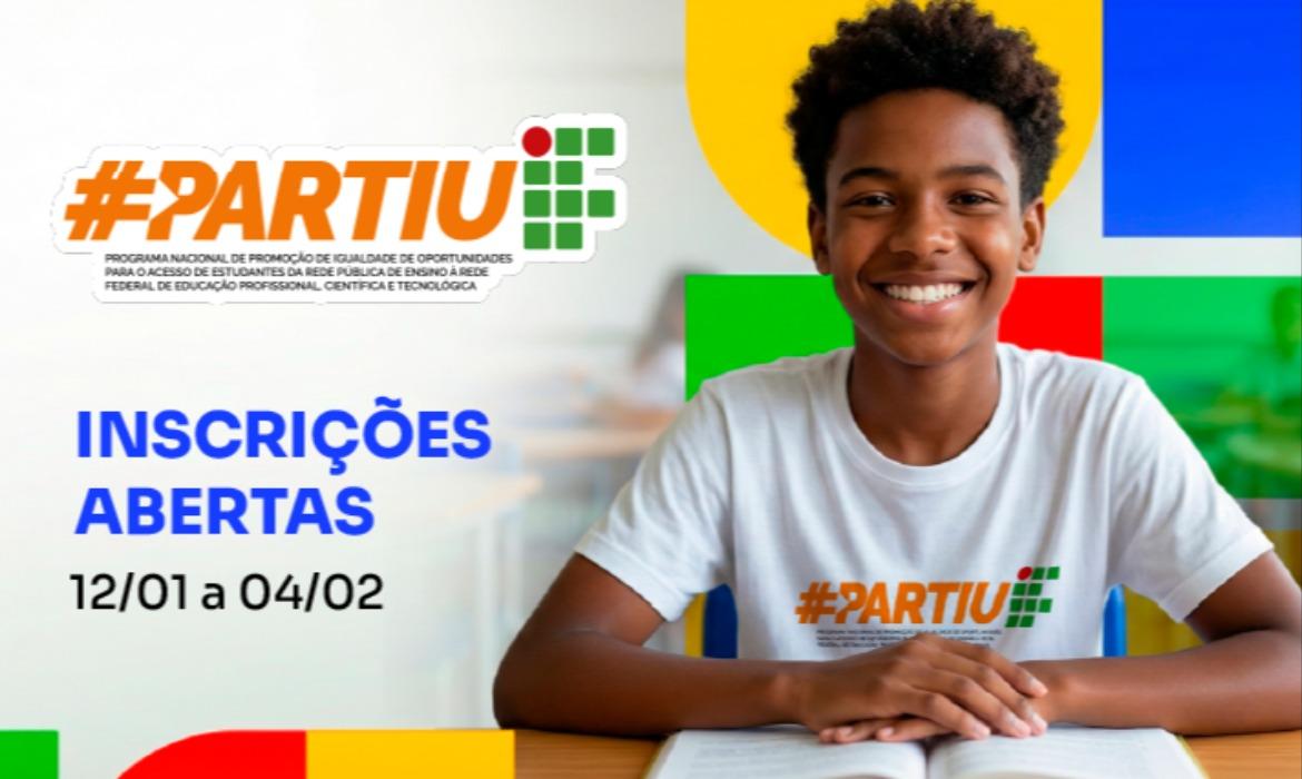 Educação: programa Partiu IF amplia oportunidades e disponibiliza 40 vagas gratuitas