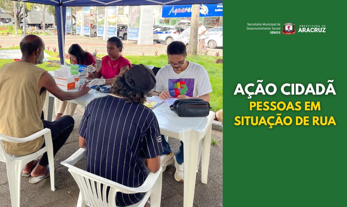 Ação Cidadã realiza 17 atendimentos e amplia encaminhamentos à rede de cuidado