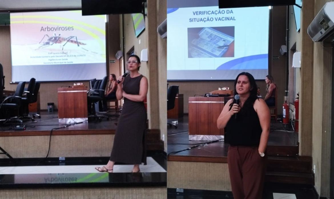 Arboviroses e verificação da situação vacinal ganham destaque na 2ª Formação do Programa Saúde na Escola