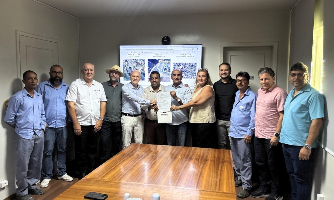 Santa Luzia é contemplada com obras que ampliam cobertura de esgoto tratado no município