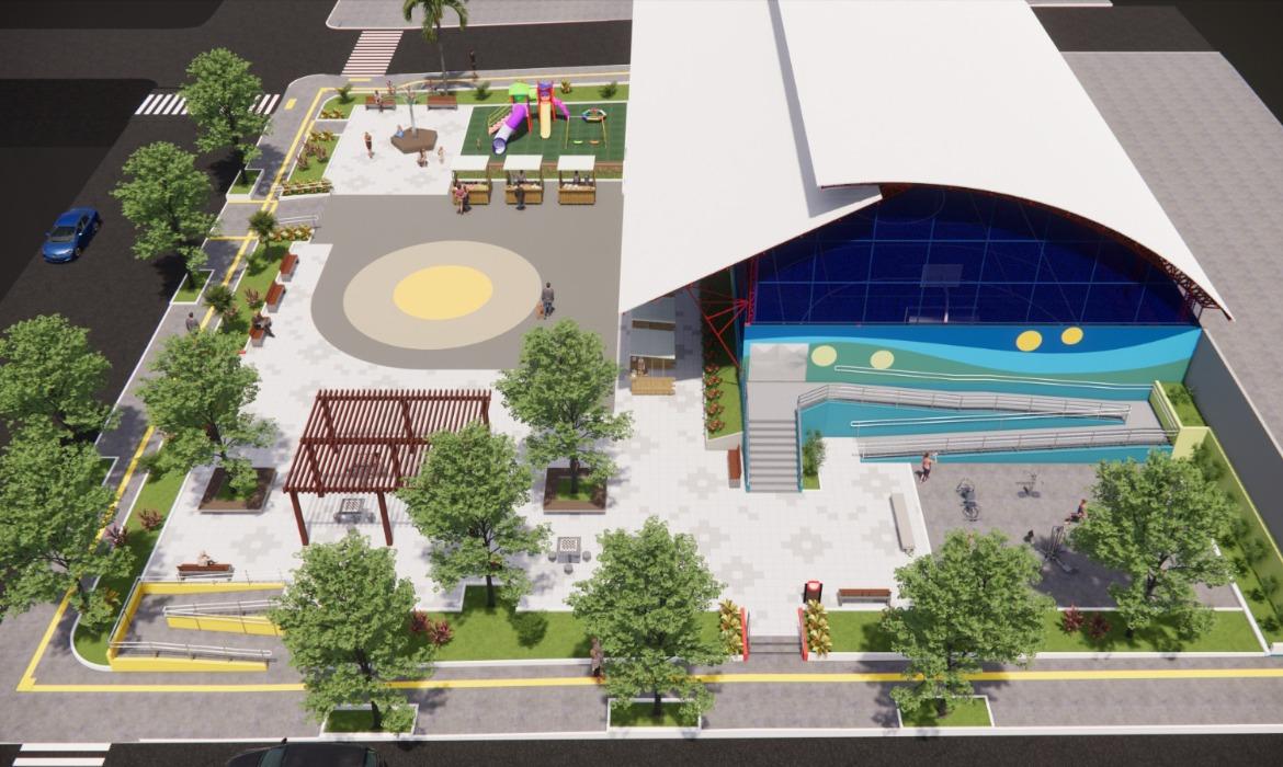 Prefeitura abre licitação para reforma e revitalização da Praça Harmonia, no Bela Vista