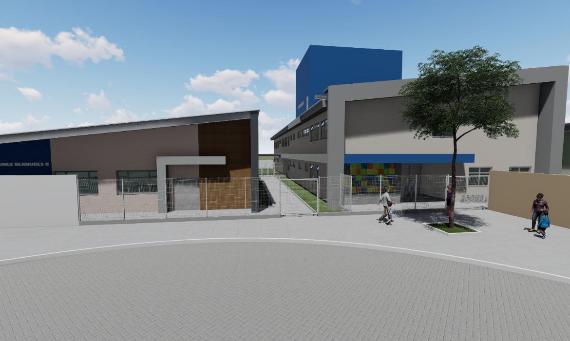 Governo Municipal anuncia retomada das obras de construção da nova Emef Zilca Nunes Vieira Bermudes