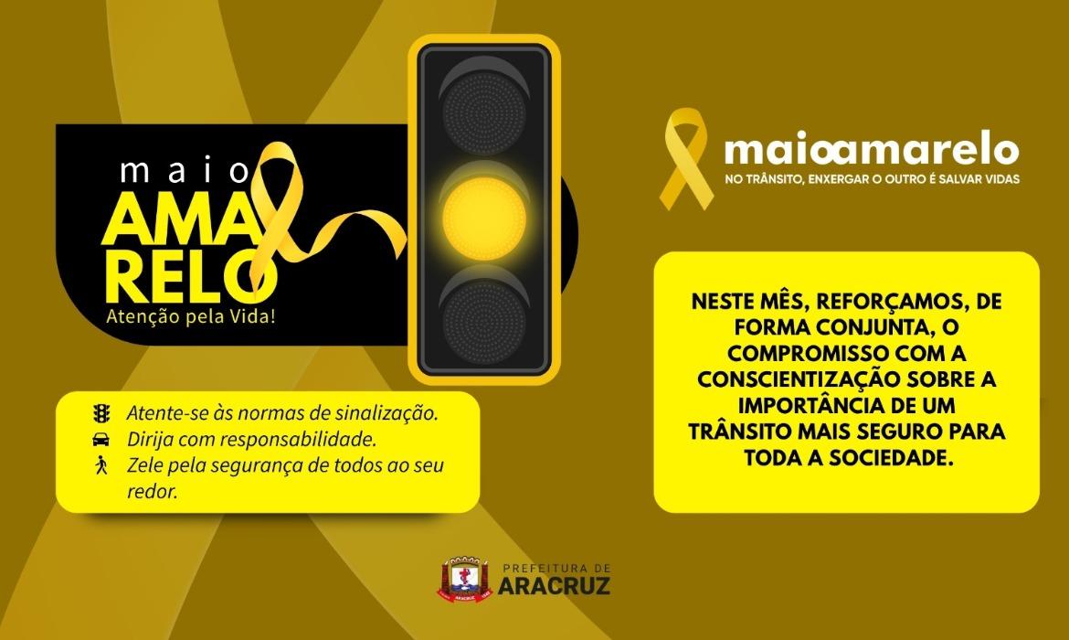 Maio Amarelo: Prevenção reforça a responsabilidade de todos por um trânsito mais seguro