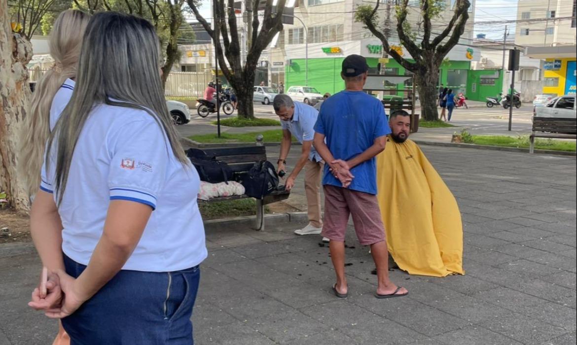 “Ação Cidadã” promove acolhimento e serviços para pessoas em situação de rua