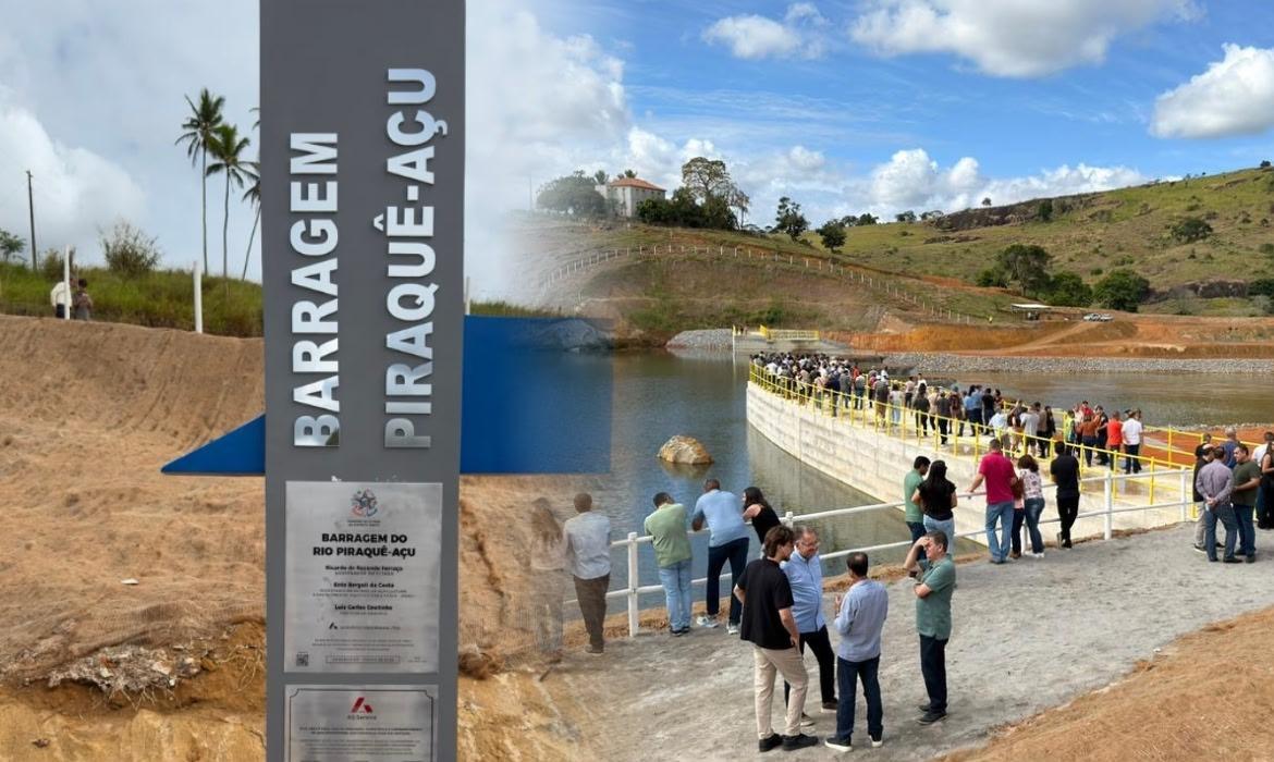 Governo do Estado e Prefeitura de Aracruz inauguram a Barragem do Piraquê-Açu