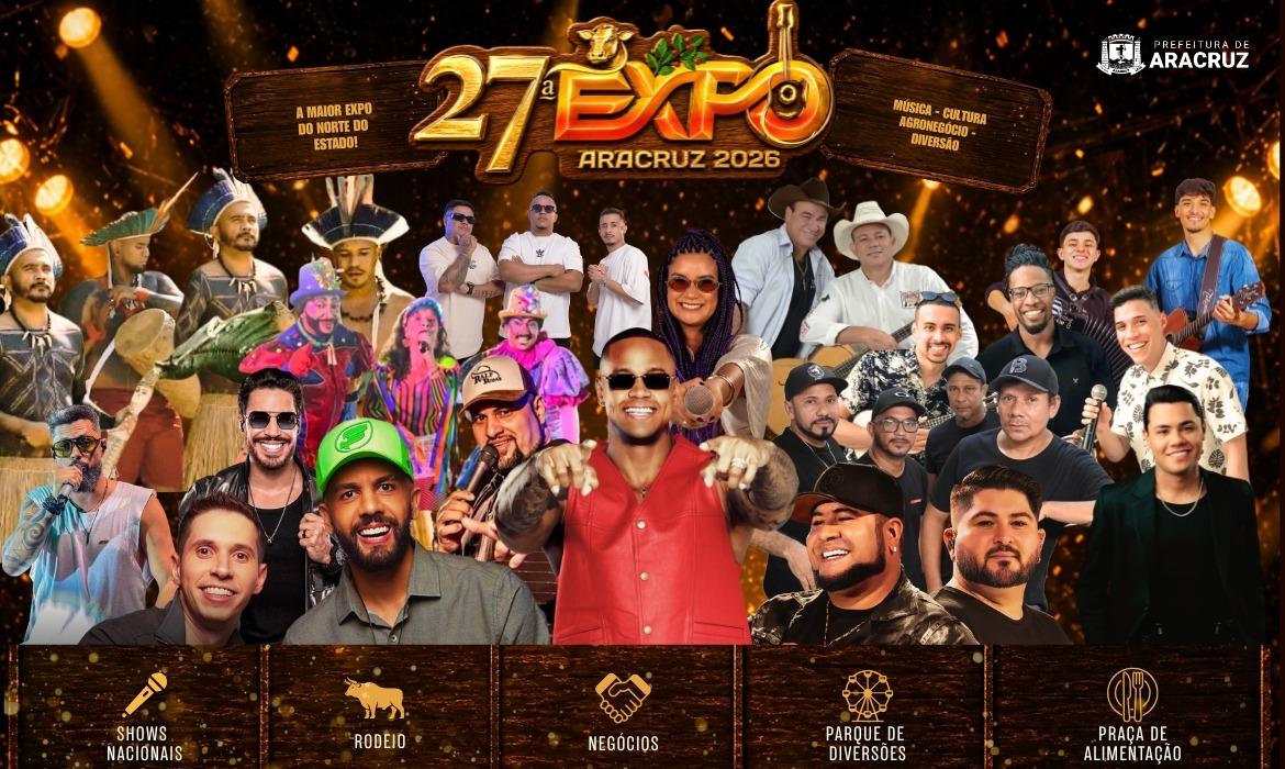 27ª Expo Aracruz: contagem regressiva para o maior evento do norte do Estado